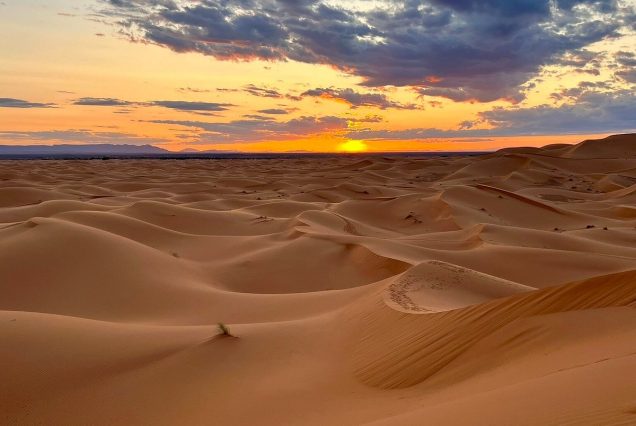 Erg chebbi sunrise