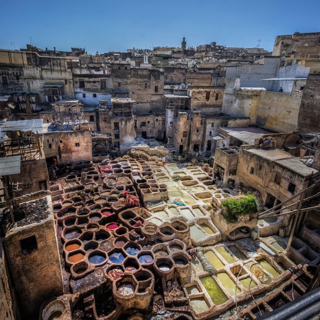 Fez tanneries
